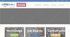 Desktop Screenshot of jobzonedemploi.ca